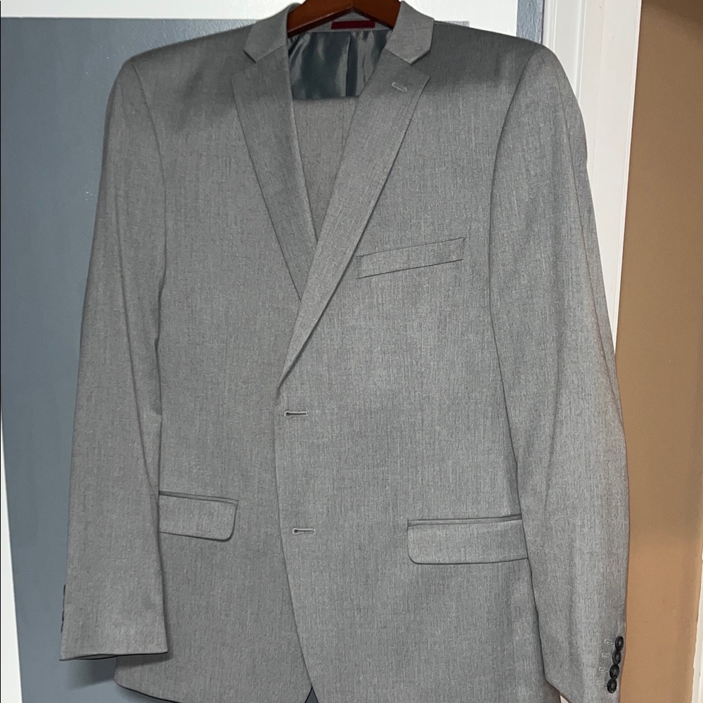Alfani Light Gray Men's Suit
